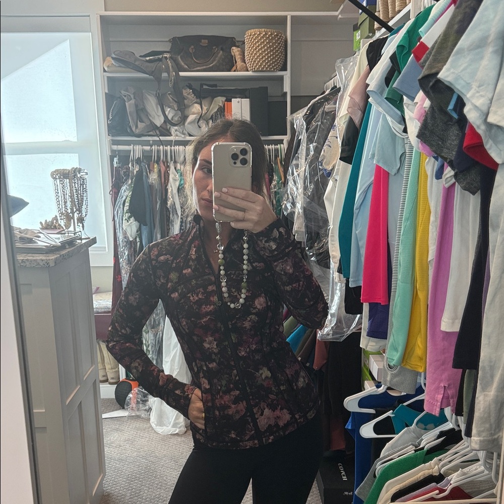 lululemon athletica Floral Define Jacket in Size 6